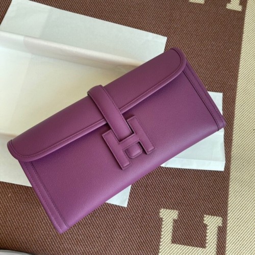 Hermes Original Espom Lederclutch 37088 lila
