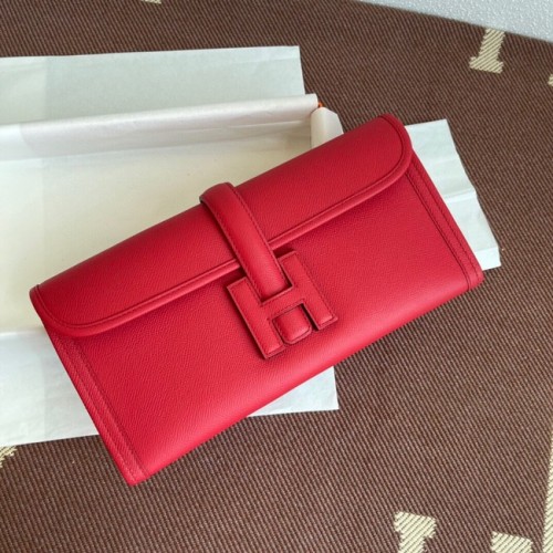 Hermes Original Espom Lederclutch 37088 rot