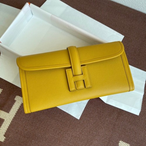 Hermes Original Espom Lederclutch 37088 gelb