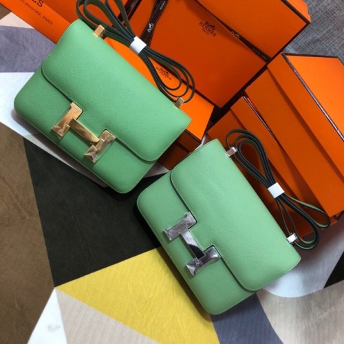 Hermes Original Espom Leder Constance Bag 5333 hellgrün