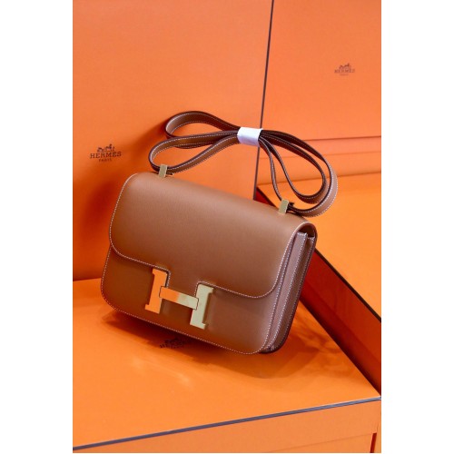 Hermes Original Espom Leder Constance Tasche H9978 Weizen