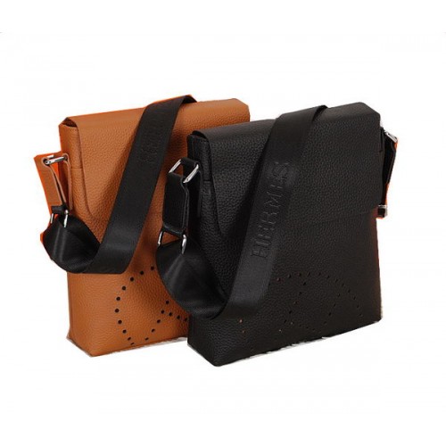 Hermes Original Kuriertasche aus genarbtem Kalbsleder H95275