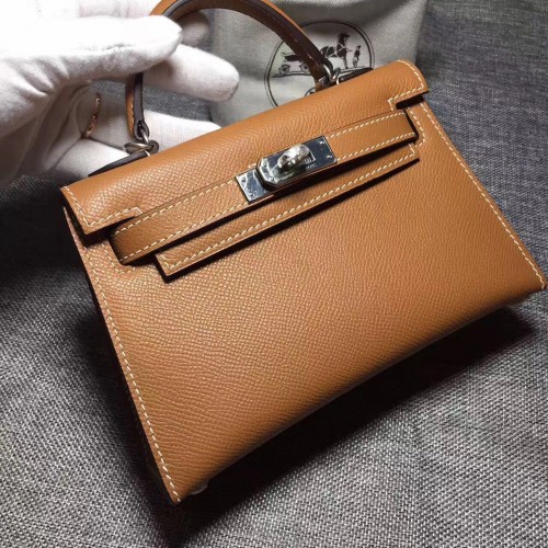 Hermes Kelly Einkaufstasche Original Leder 17088