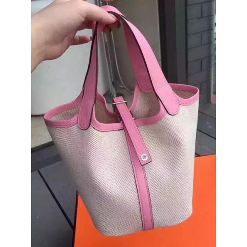 Hermes Picotin Lock 18cm Tasche Canvas HPL8618T Sakura