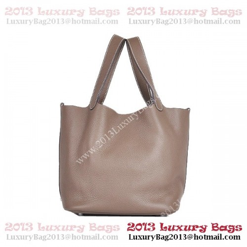 Hermes Picotin Lock MM Tasche aus Clemence Leder 8616 Khaki