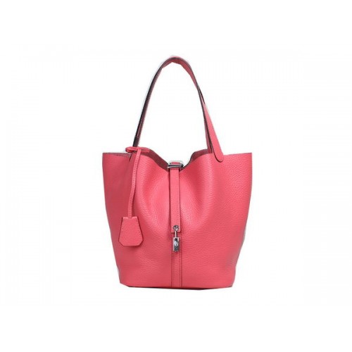 Hermes Picotin Lock MM Tasche in Original Leder Rosy
