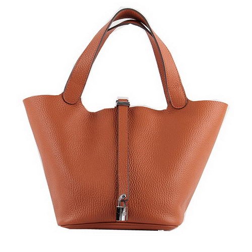 Hermes Picotin Lock MM Taschen Clemence Leder H8616 Orange