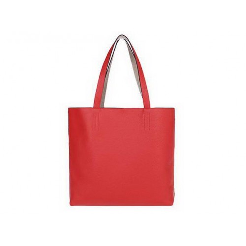 Hermes Einkaufstasche 36CM Totes Clemence Leder Hellrot