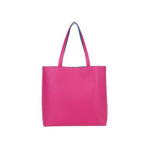 Hermes Einkaufstasche 36CM Totes Clemence Leder Rosy