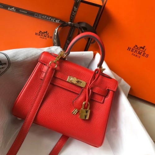 Hermes Birkin Togo Leder 22590 rot