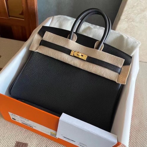 Hermes Original Togo Leder HB25O Schwarz