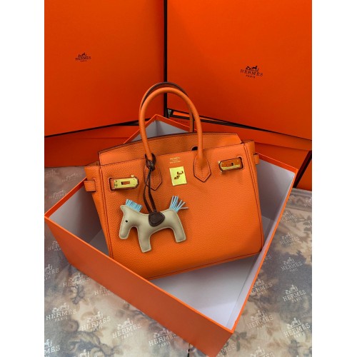 Hermes Original Togo Leder HB35O Orange