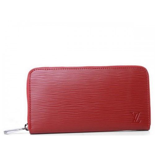 LOUIS VUITTON M6385N EPI LEDER ZIPPY ORGANIZER ROT