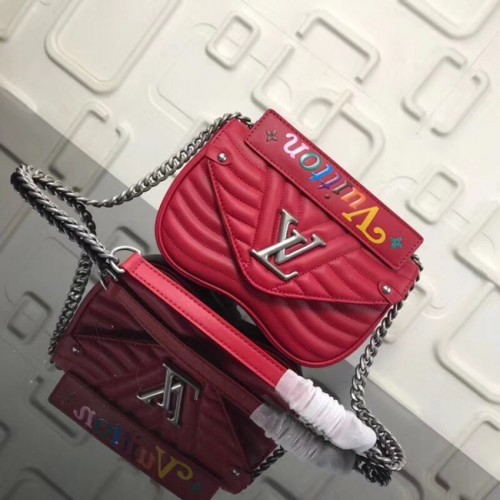 LOUIS VUITTON NEW WAVE KETTENTASCHE PM M51930 ROT