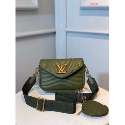 LOUIS VUITTON NEW WAVE Umhängetasche M56466 Olivgrün