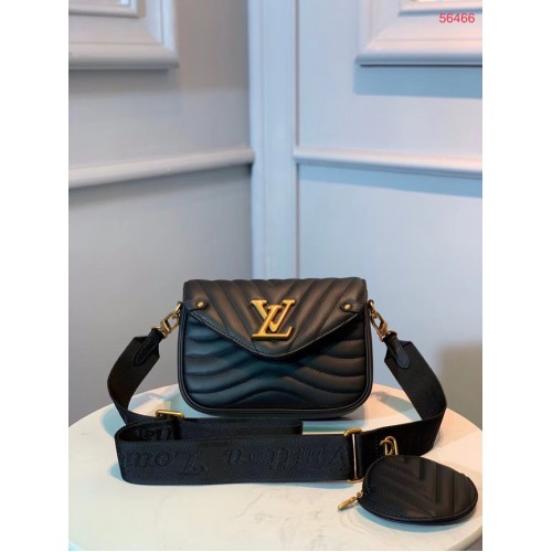 LOUIS VUITTON NEW WAVE Umhängetasche M56466 schwarz