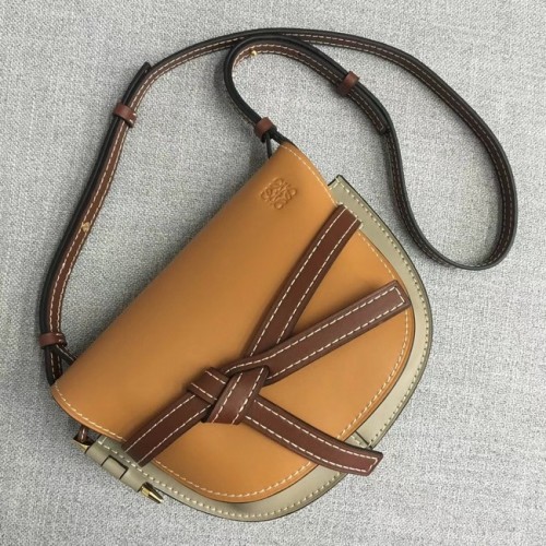 Loewe Umhängetasche Original Leder 8088 gelb