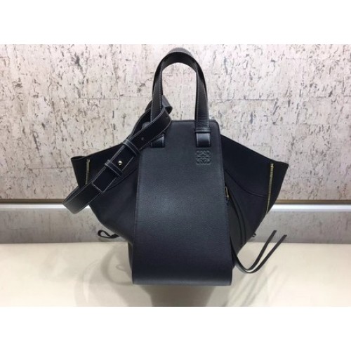 Loewe Hängemattentasche Original Leder A9128 Schwarz