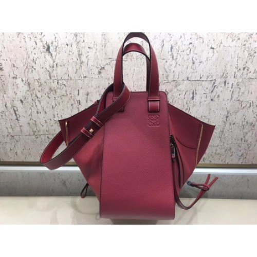 Loewe Hängemattentasche Original Leder A9128 Rot