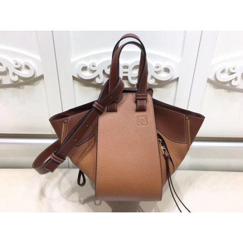 Loewe Einkaufstasche Hammock Kalbsleder A9127 Braun