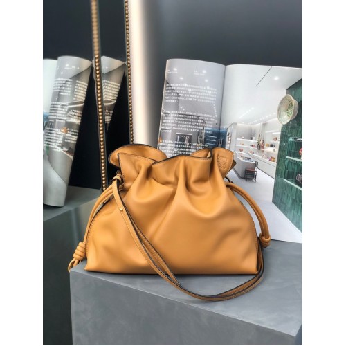 Loewe Glückstaschen Leder LE0556 apricot