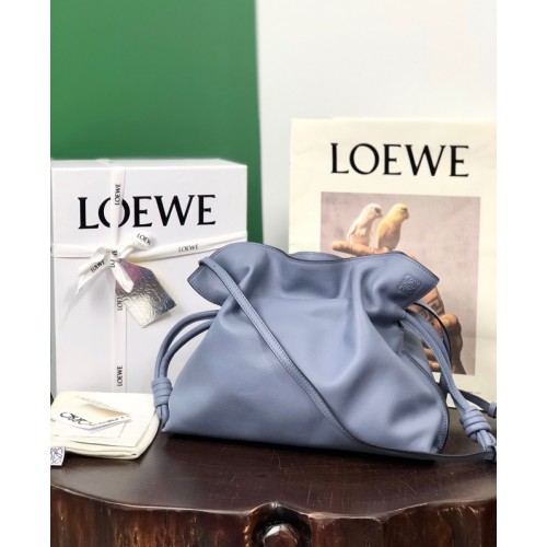 Loewe Glückstaschen Leder LE0556 blau