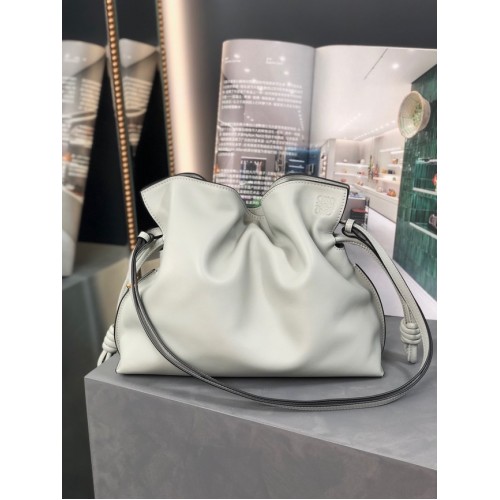 Loewe Glückstaschen Leder LE0556 creme