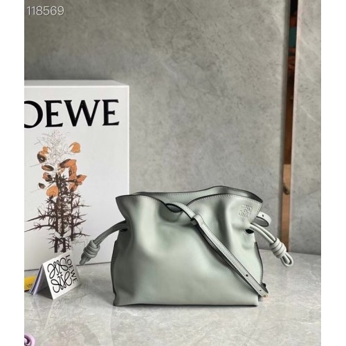 Loewe Glückstaschen Original Leder LE0539 hellgrau