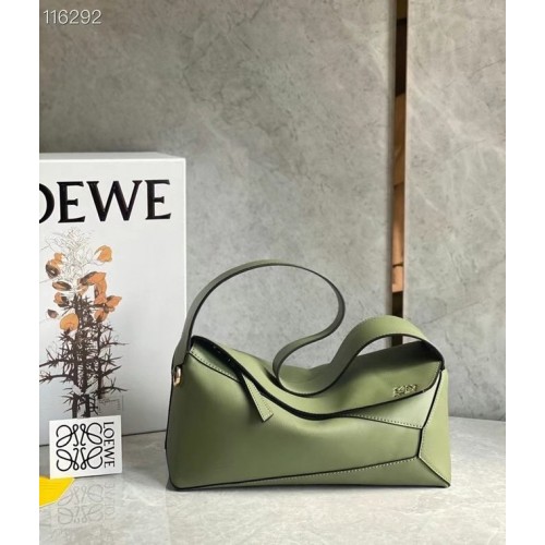 Loewe Original Ledertasche LE10188 grün