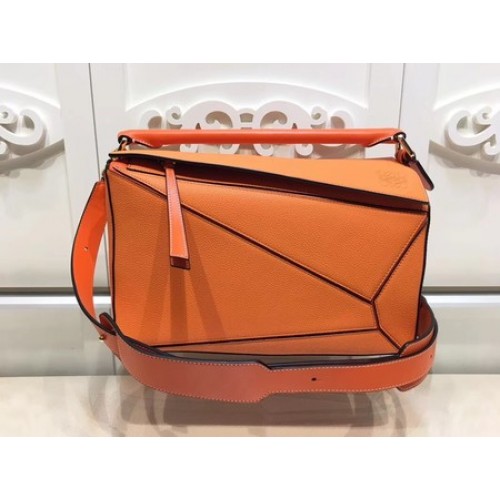 Loewe Puzzletasche Original Leder L9122 Orange