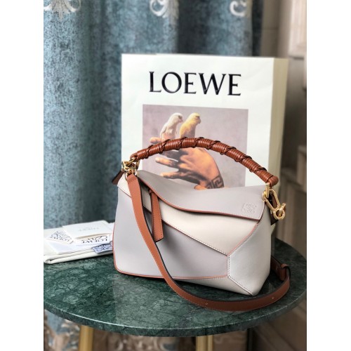 Loewe Puzzle Bag Original Leder 061836 Creme