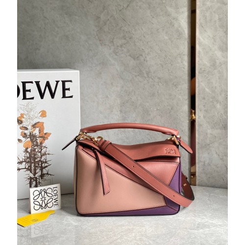 Loewe Puzzle Bag Original Leder 61837 rosa