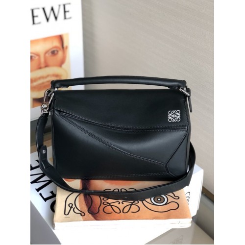 Loewe Puzzle Bag Original Leder 61838 schwarz