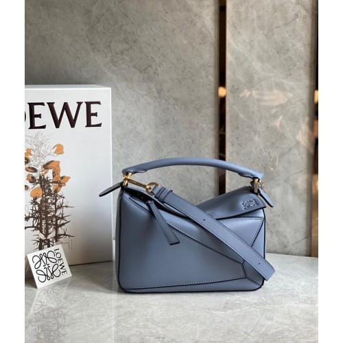Loewe Puzzle Bag Original Leder 61839 blau