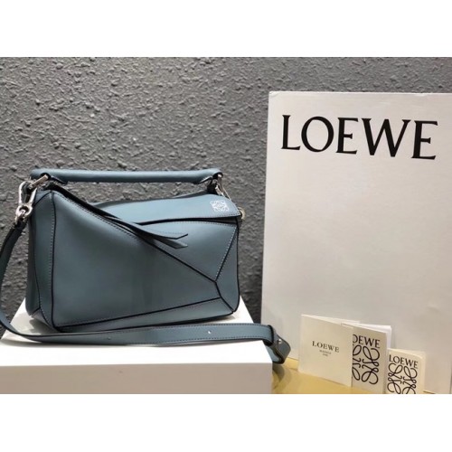 Loewe Puzzle Bag Original Leder L9124 Hellblau