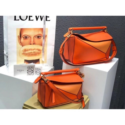 Loewe Puzzle Bag Original Leder B9124 orange