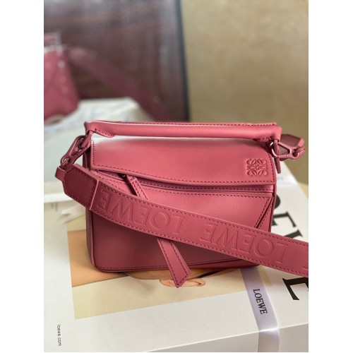 Loewe Mini Puzzle Bag Original Leder 6223 rosa