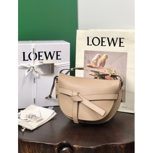 Loewe kleine Umhängetasche Original Leder 8087 Apricot