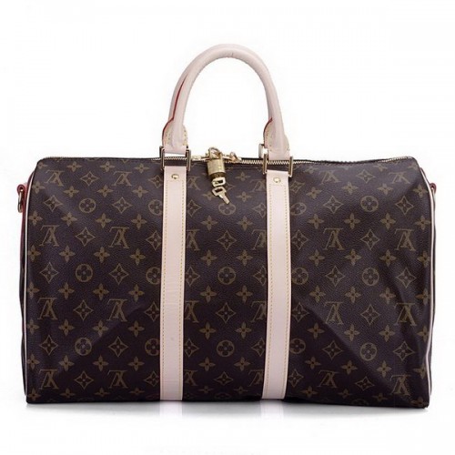 Louis Vuitton Monogram Canvas Keepall 45 mit Schulterriemen M41418
