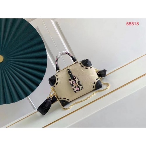 Louis Vuitto PETITE MALLE SOUPLE M58518 Creme