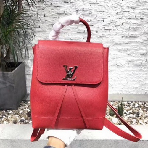 Louis Vuitton 2018 Frühling-Sommer LOCKME RUCKSACK M41815 Rot