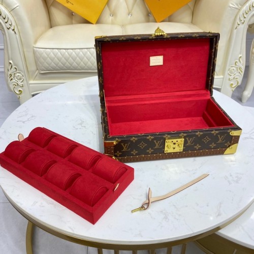 Louis Vuitton 8 UHRENGEHÄUSE M47641 rot