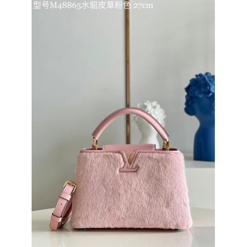 Louis Vuitton CAPUCINES BB M48865 rosa Nerzhaar