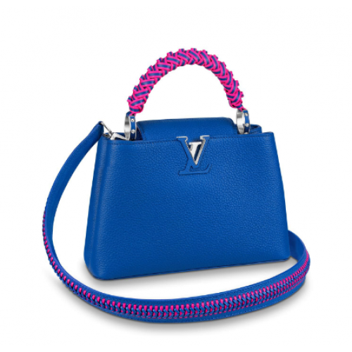Louis Vuitton CAPUCINES BB M55236 blau