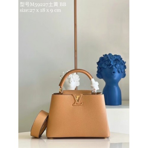 Louis Vuitton CAPUCINES BB M59226 apricot