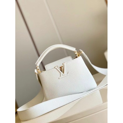 Louis Vuitton CAPUCINES MINI M55985 weiß