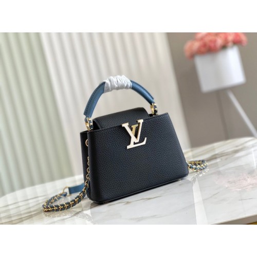 Louis Vuitton CAPUCINES MINI M59652 Schwarz