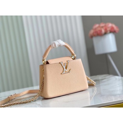 Louis Vuitton CAPUCINES MINI M81190 Creme