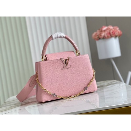 Louis Vuitton CAPUCINES MM M56904 rosa