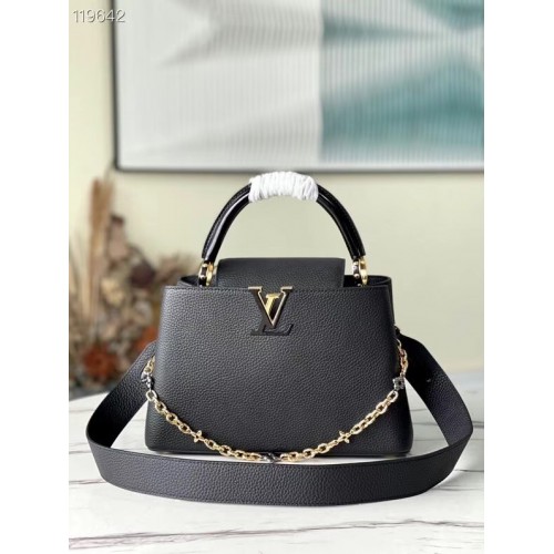 Louis Vuitton CAPUCINES MM M59209 schwarz